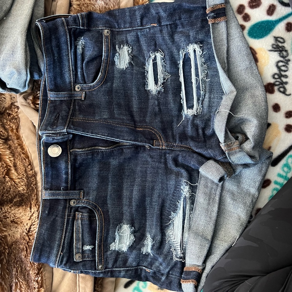American eagle jean shorts